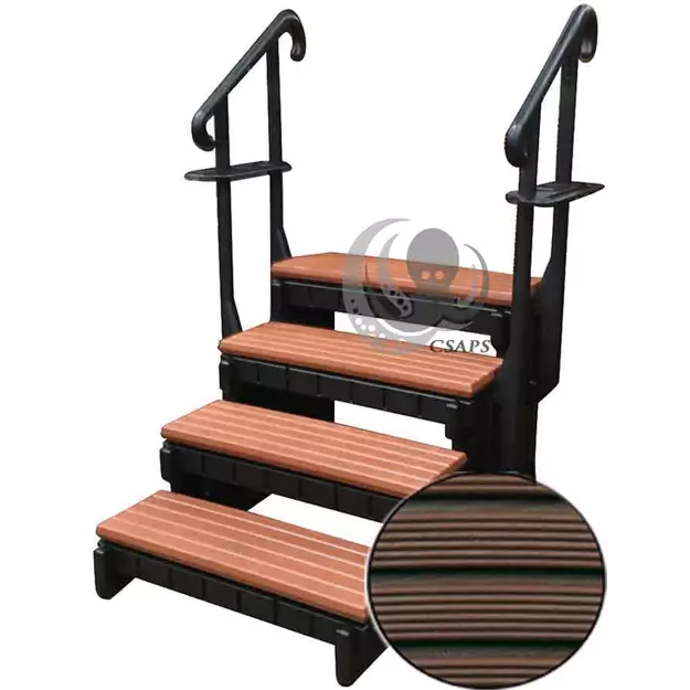 4 Tier Spa Steps- Espresso