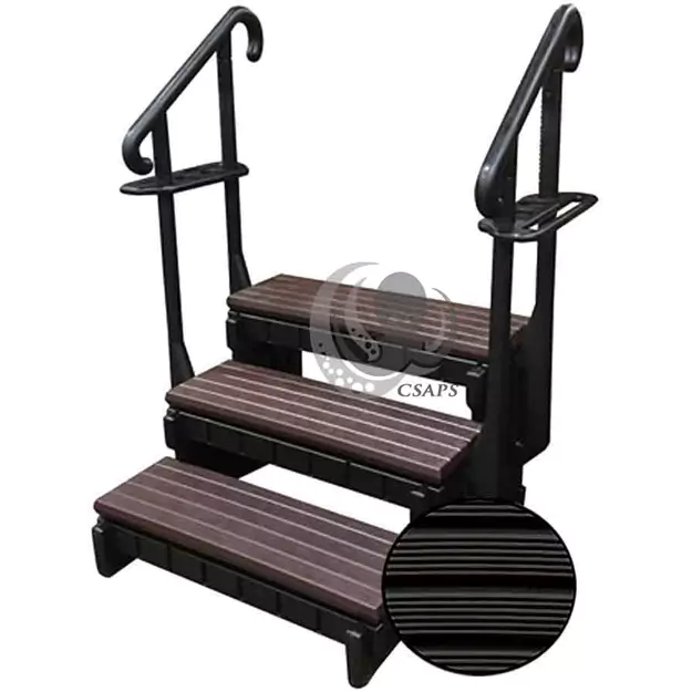 3 Tier Spa Steps- Black
