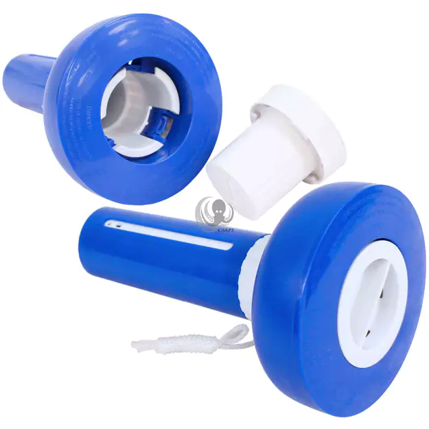 Bromine/Chlorine Dispenser with Pop Top